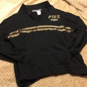 PINK Victoria Secret Pull Over Quarter Zip